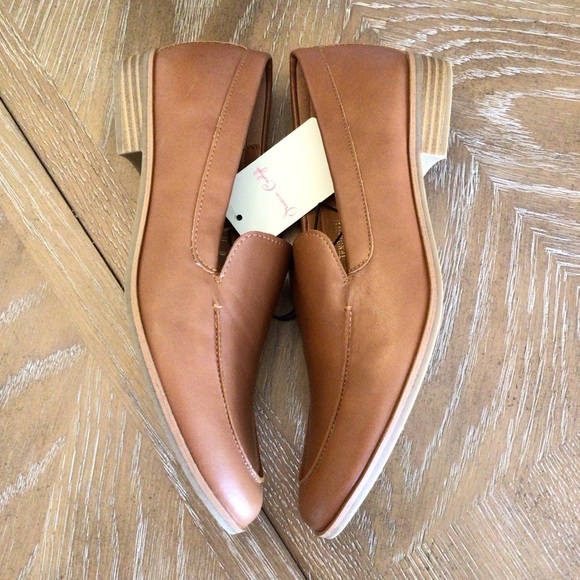 Jessica Carlyle Womens Tan Jenoa Flat Loafer Comfort Shoe - Picture 6 of 8